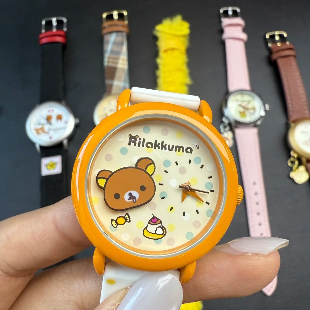 Moments Watches & Jewelry Vaughan Mills - Jam Saku Gantung Leher Seri Rilakkuma