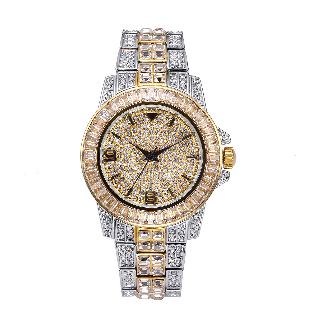 Jewelry Clasp Watches - Jam Tangan Quartz Batu Mewah untuk
