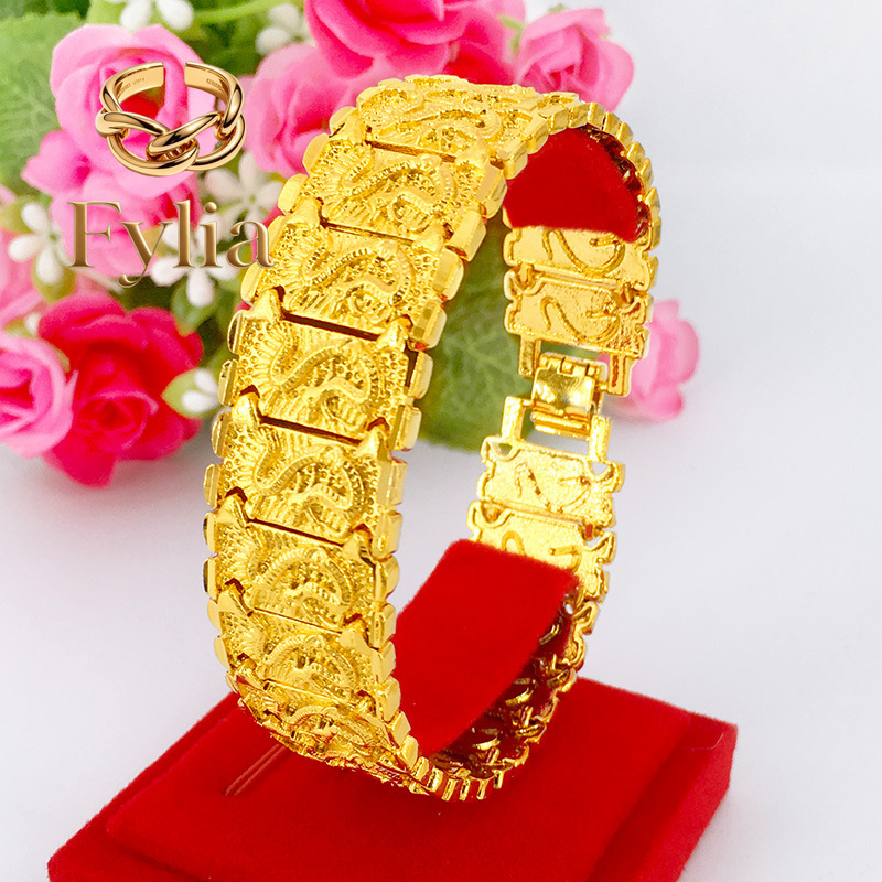 Fine Jewelry Watches Women - Perhiasan Fylia Mewah 24K 9999 Emas