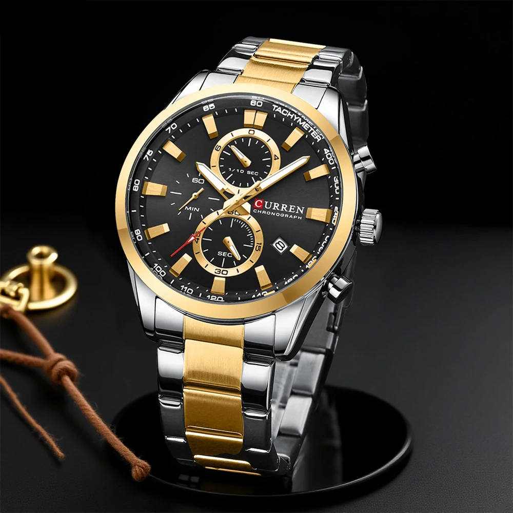 Jewelry For Watches - CURREN Jam Tangan Olahraga Chrono Kuarsa
