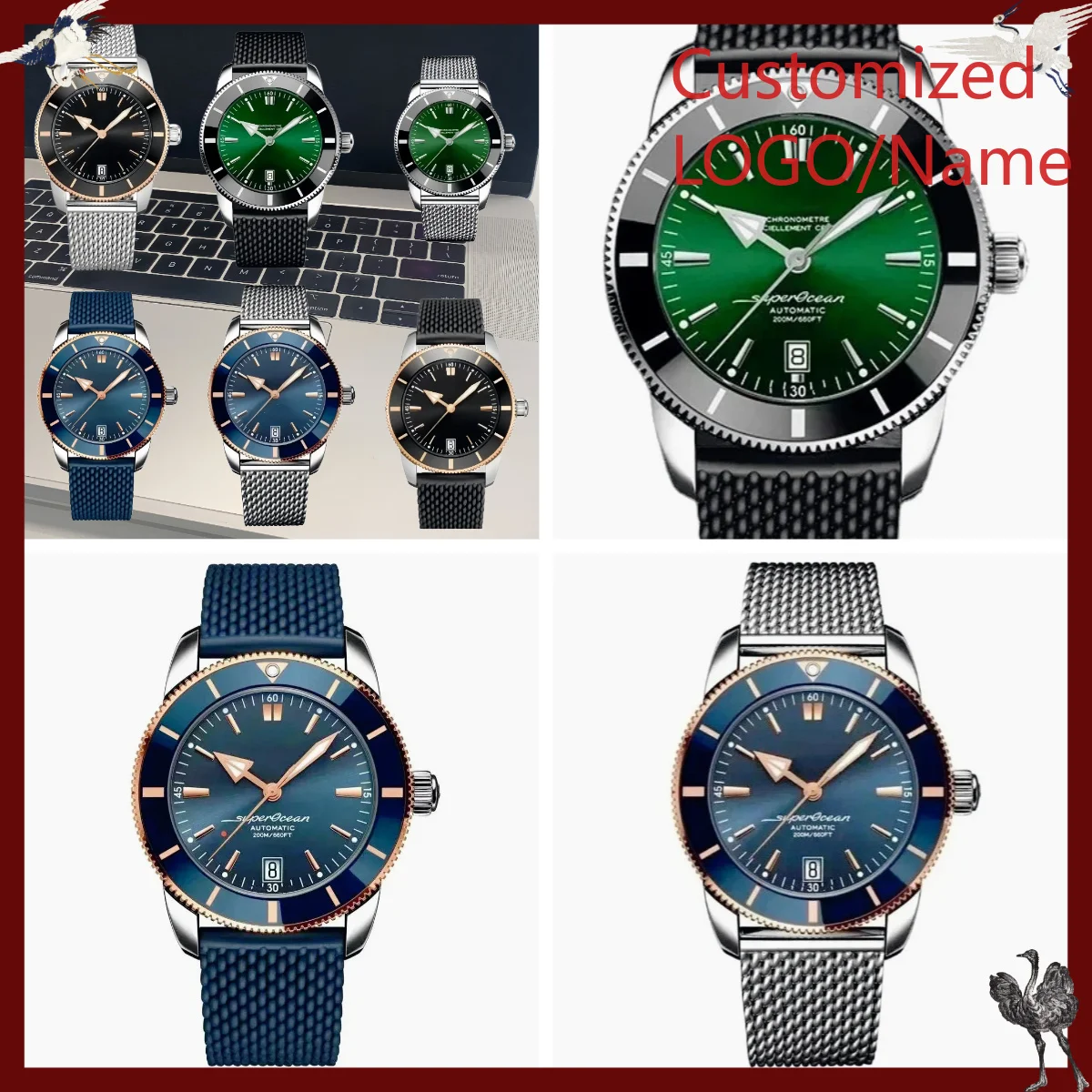 Jewelry For Watches - A1212 Toko Jam Tangan Kustom 46mm