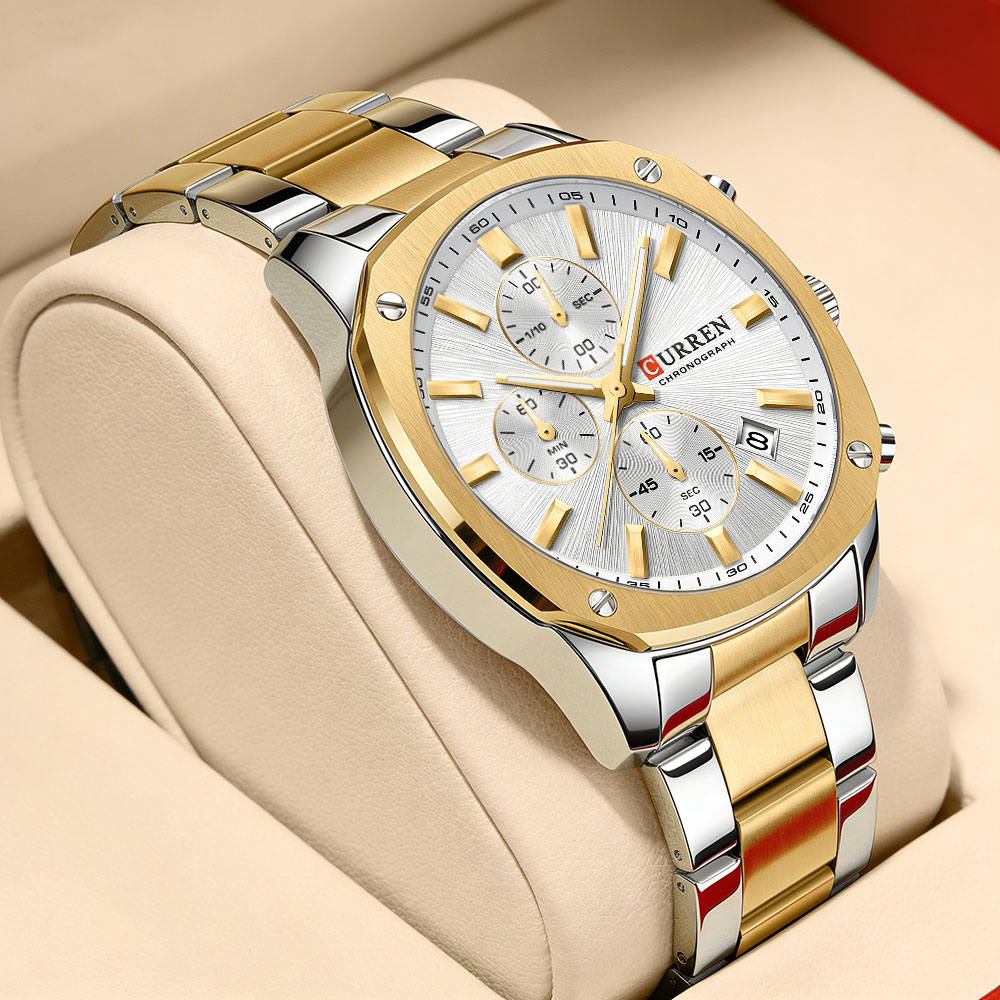 Jewelry For Watches - CURREN Jam Tangan Olahraga Pria Modern