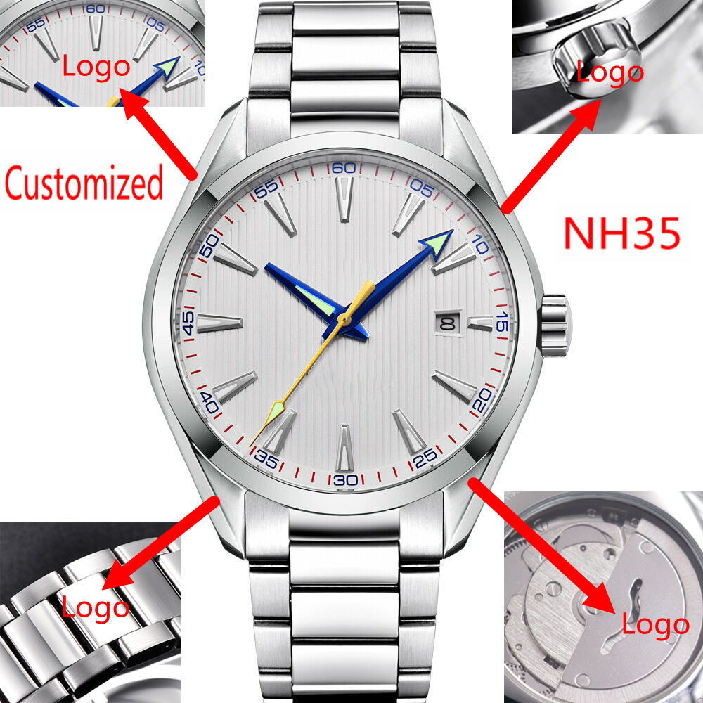 Jewelry For Watches - Logo Kustom 41mm Jam Tangan Otomatis