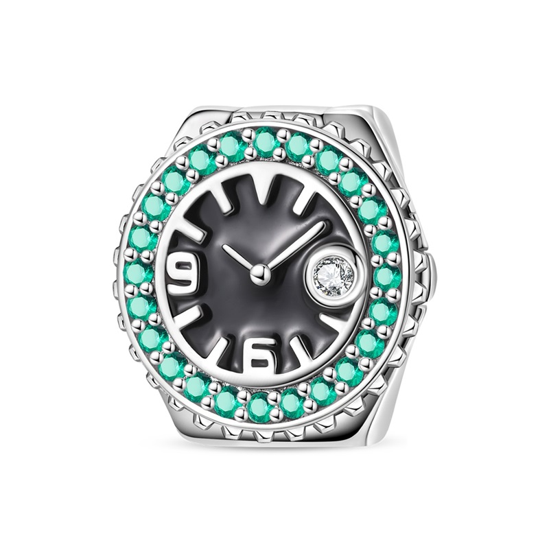 Fine Jewelry Watches Women - Manik-manik liontin jam tangan perak 925