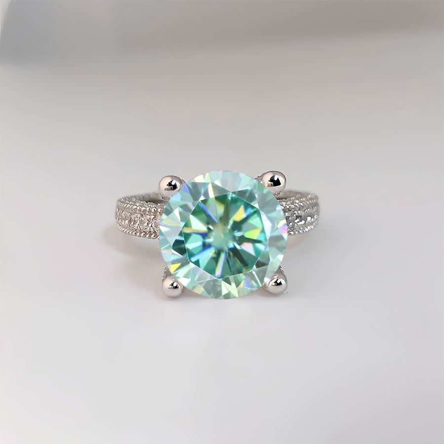 Cincin Berlian Moissanite Asli - Moissanite Ring ulasan dan harga