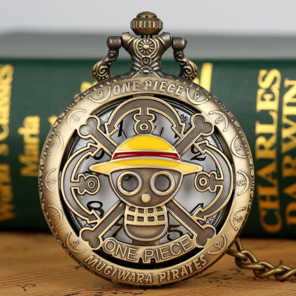 Jam Saku Anime One Piece, Jam  - Vintage Pocket Watch ulasan dan harga