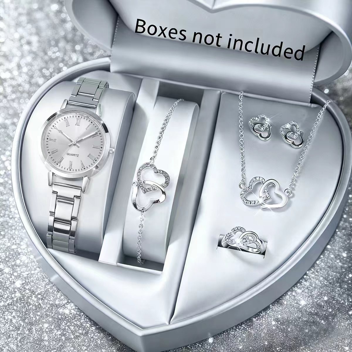 6 Buah Jam Tangan Kuarsa Wanit - Jewelry Clasp Watches ulasan dan harga