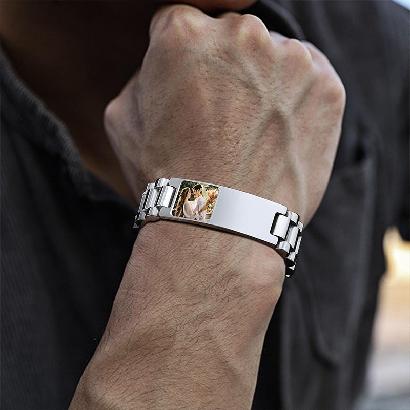 Gambar Kustom Teks Gelang Jam  - Jewelry Clasp Watches ulasan dan harga