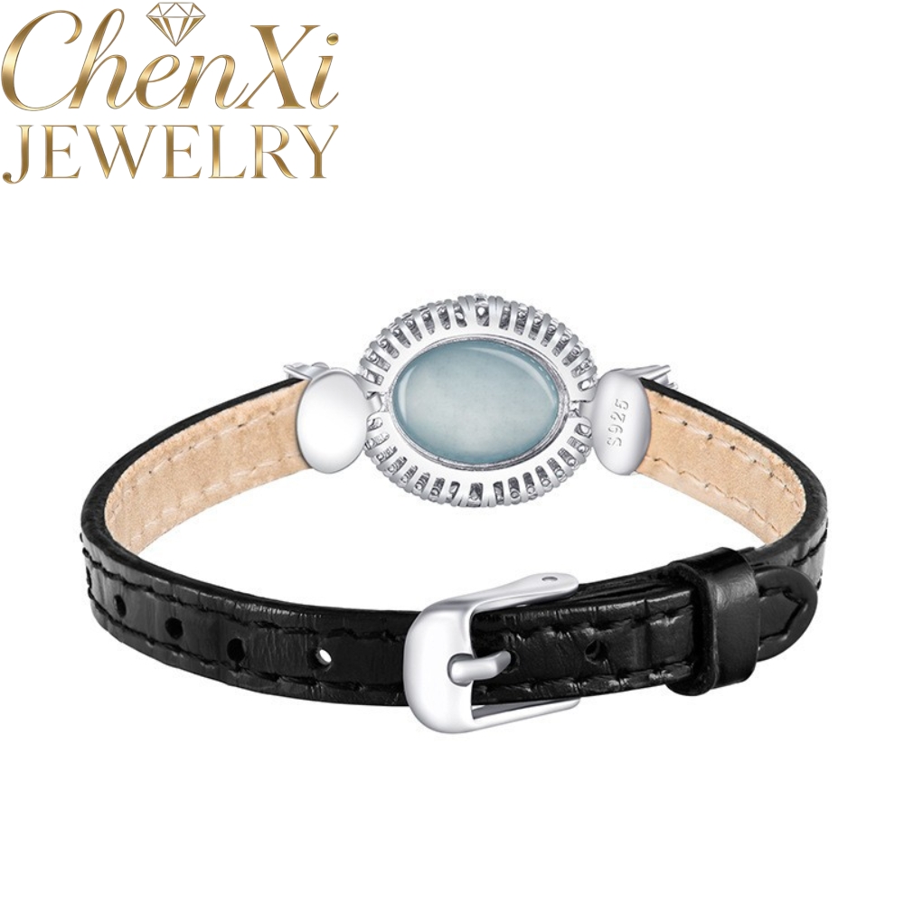 Gelang Jadeite Biru Air Alami  - Fine Jewelry Watches Women ulasan dan harga
