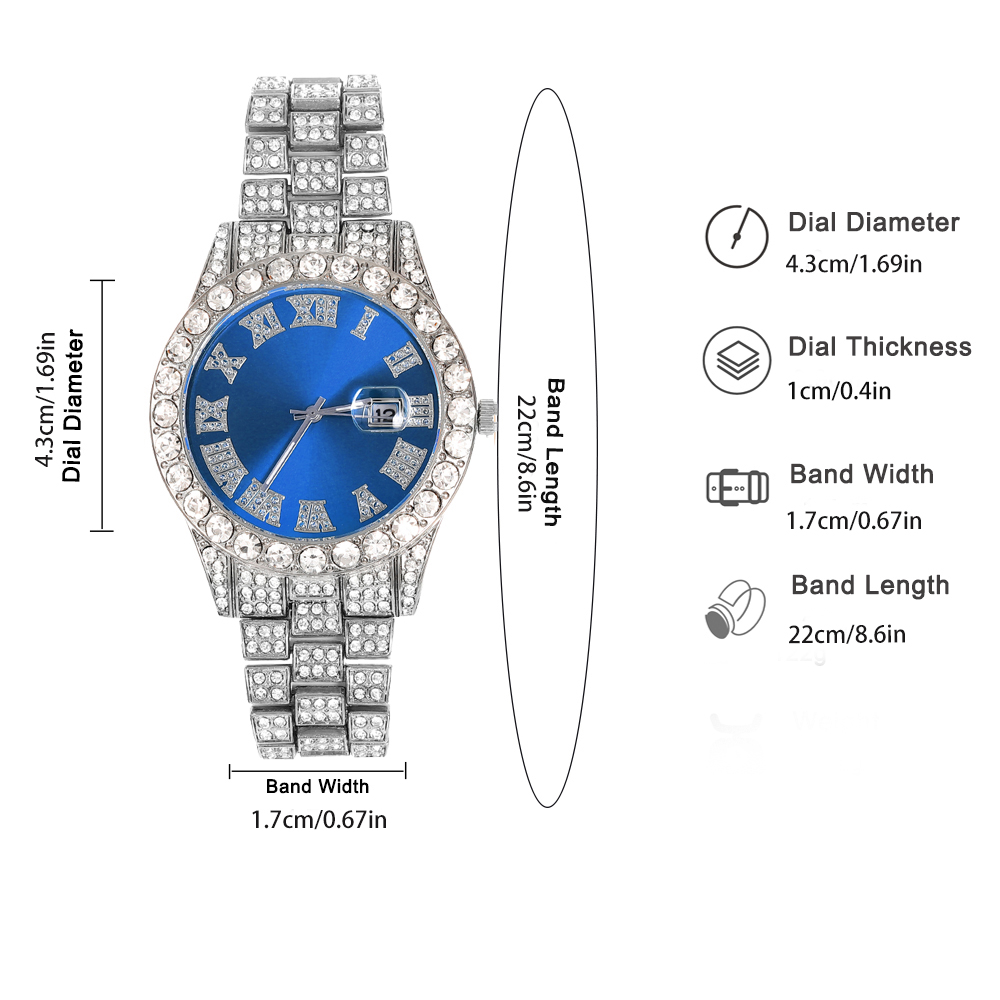 3 buah Set Perhiasan jam tanga - Jewelry Clasp Watches ulasan dan harga