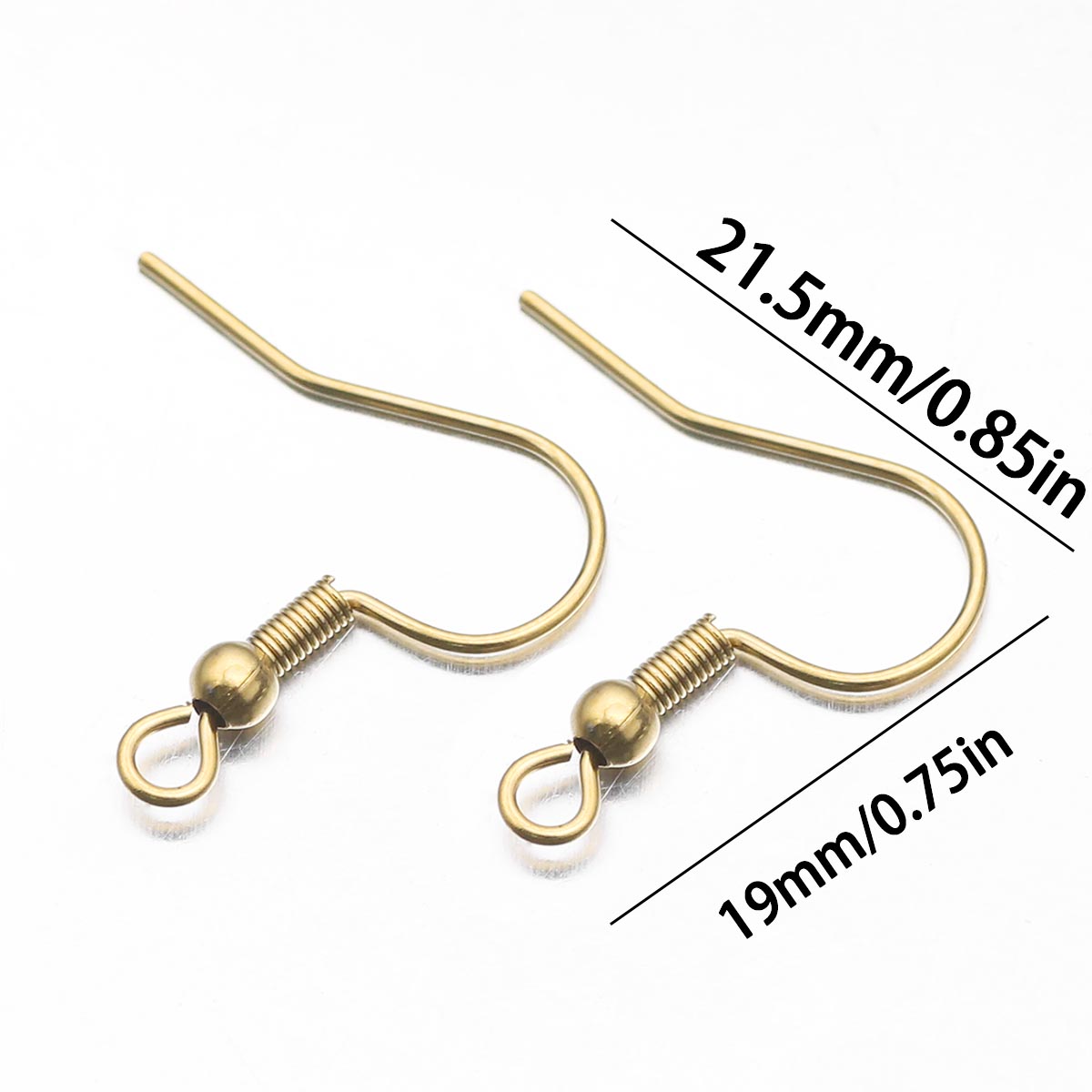 10-20Pcs 19x21mm Aksesoris Ant - Drop Earrings ulasan dan harga