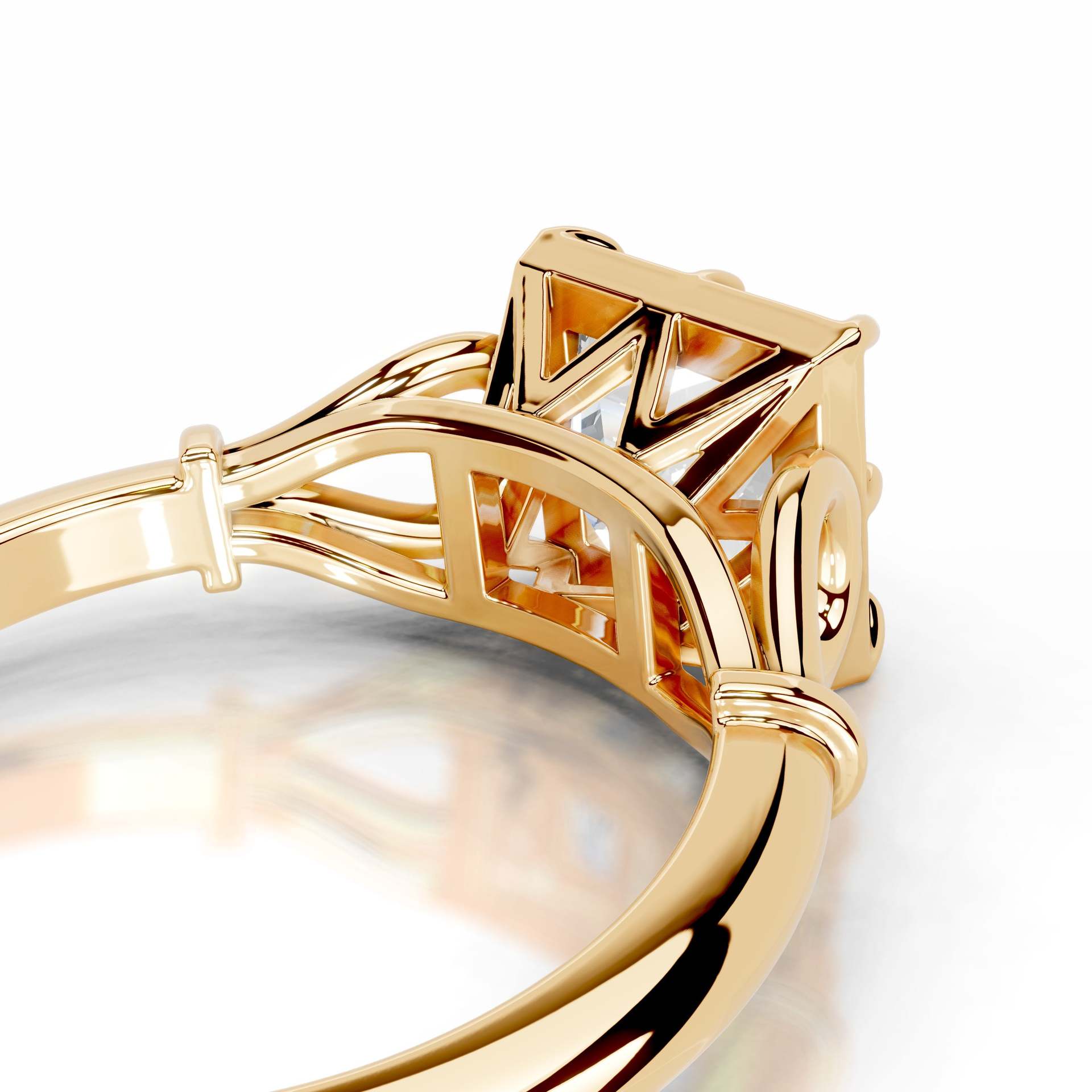 Perhiasan Khusus MUSHAN Cincin - Moissanite Ring ulasan dan harga