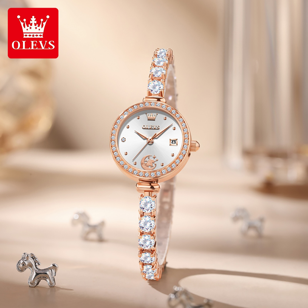 OLEVS 2998 Jam tangan asli mer - Jewelry For Watches ulasan dan harga