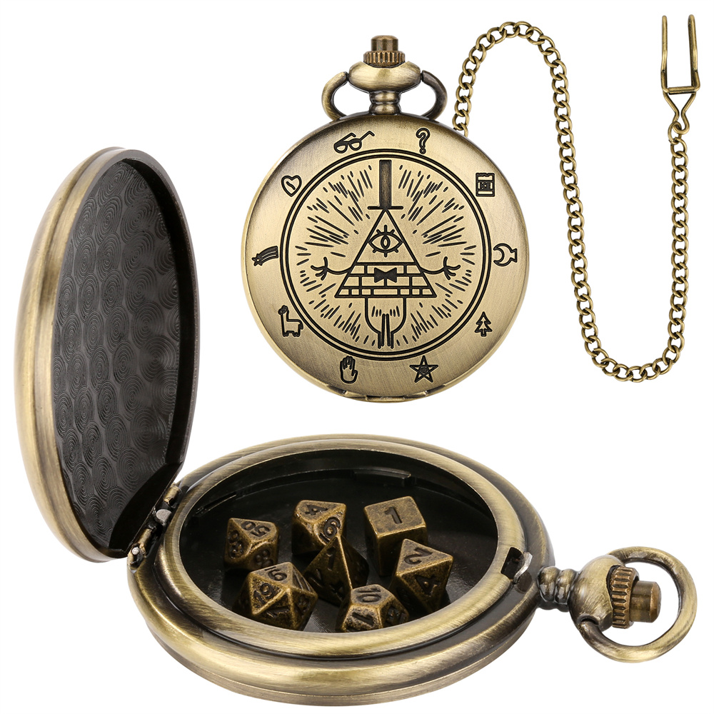 Kotak jam tangan saku perunggu - Vintage Pocket Watch ulasan dan harga