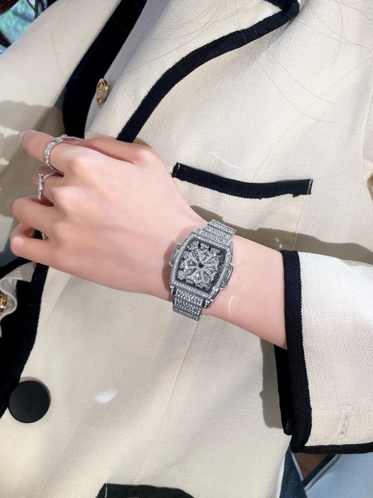 Jam Tangan Kuarsa Berlian Berk - Jewelry Clasp Watches ulasan dan harga