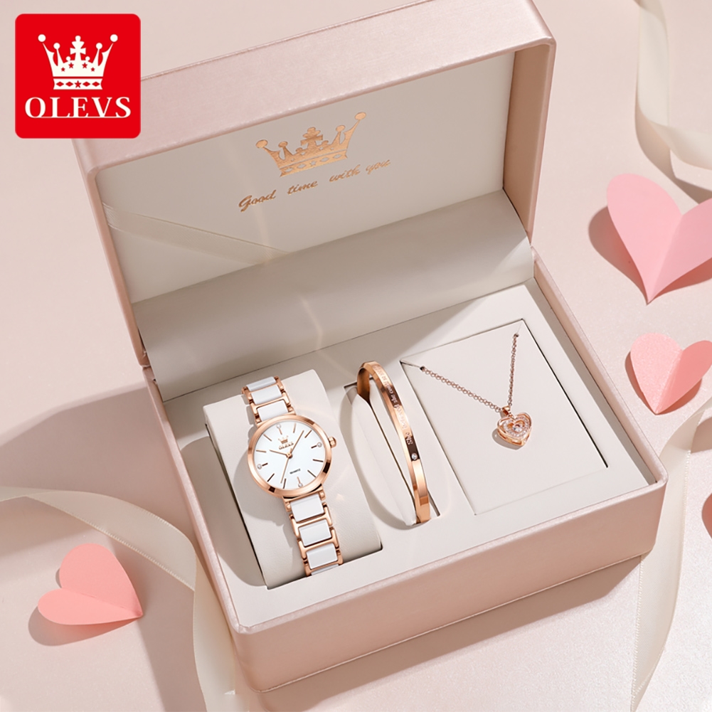 Jam Tangan Wanita OLEVS 5877 M - Jewelry For Watches ulasan dan harga