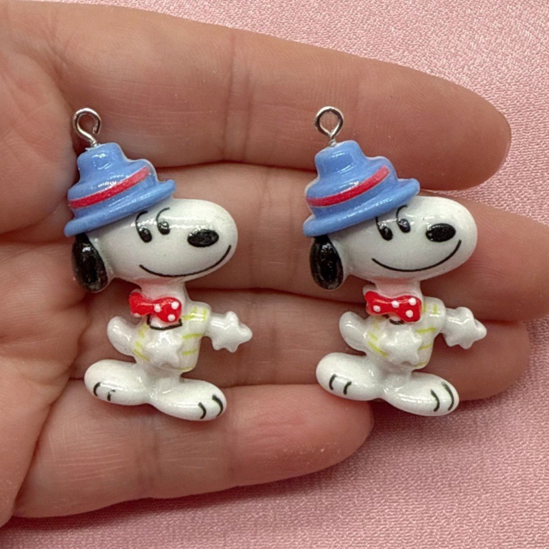 10 buah liontin anjing kecil l - Drop Earrings ulasan dan harga