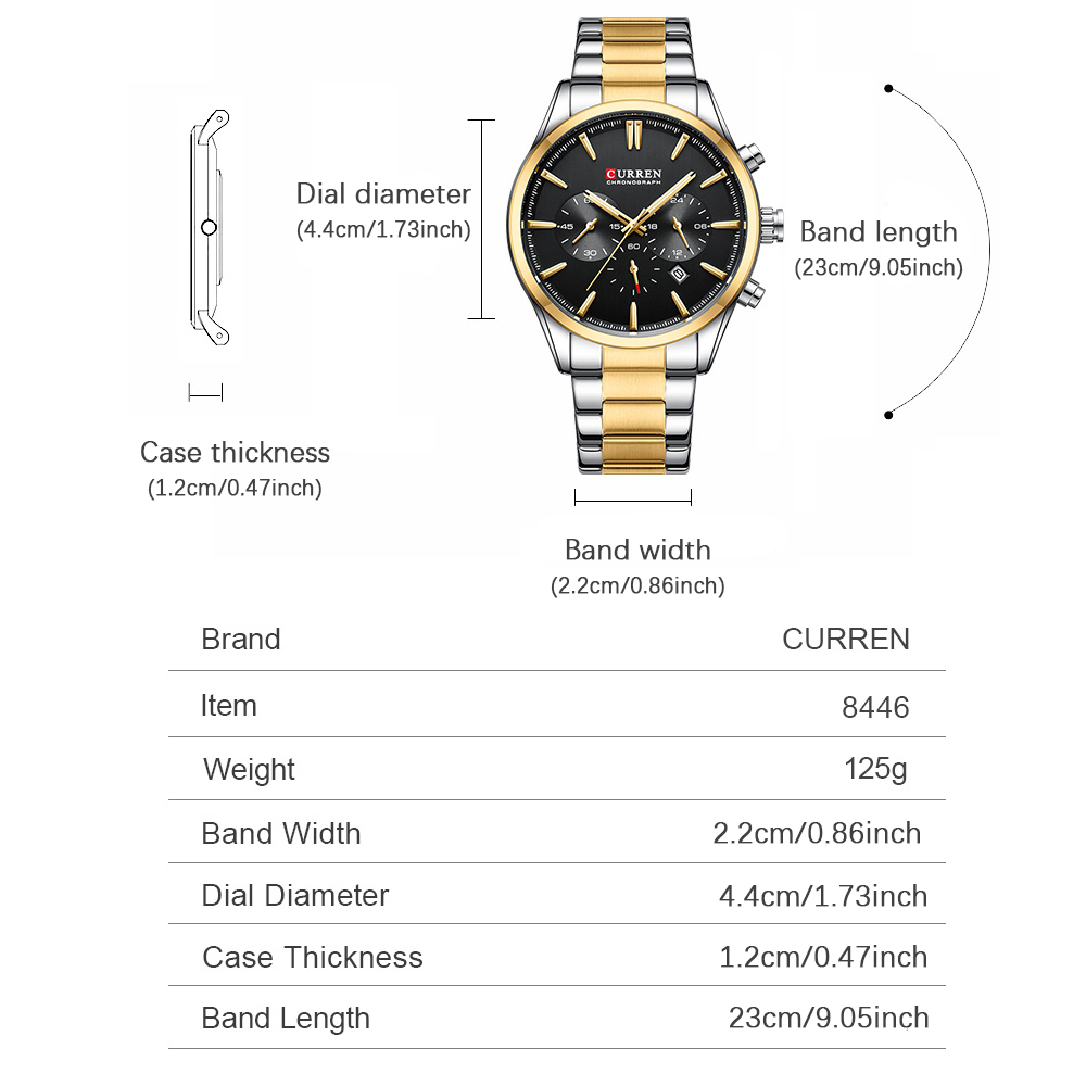 CURREN Jam Tangan Olahraga Chr - Jewelry For Watches ulasan dan harga