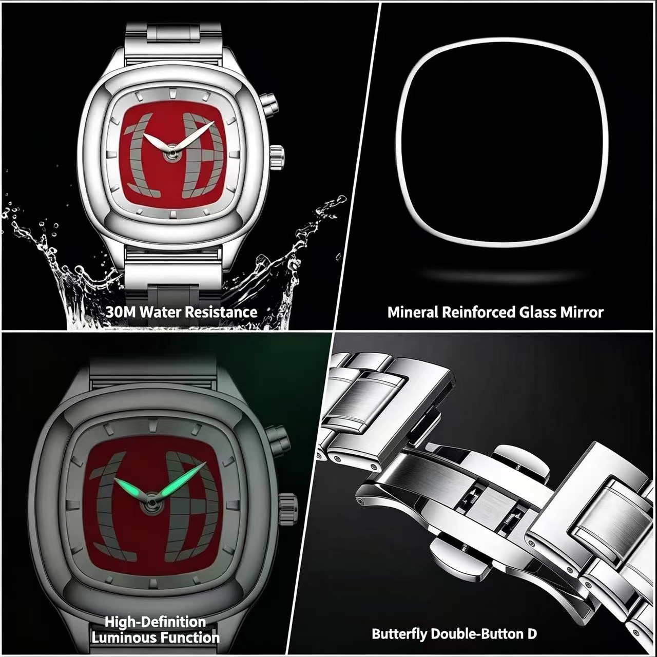 Jam Tangan Pria PAAZOMU Quartz - Vintage Pocket Watch ulasan dan harga