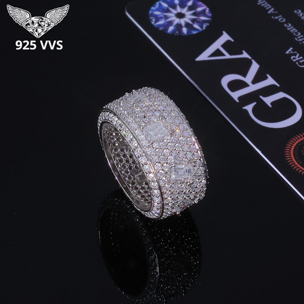 Cincin Moissanite 925 VVS Perh - Moissanite Ring ulasan dan harga