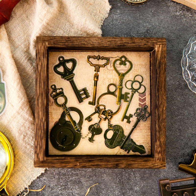 30 - Lembar Stiker Label Baran - Vintage Pocket Watch ulasan dan harga