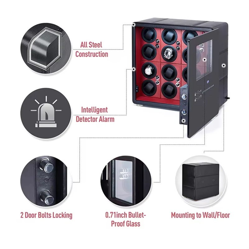 Kotak Penggulung Jam Tangan Di - Jewelry And Watches Box ulasan dan harga