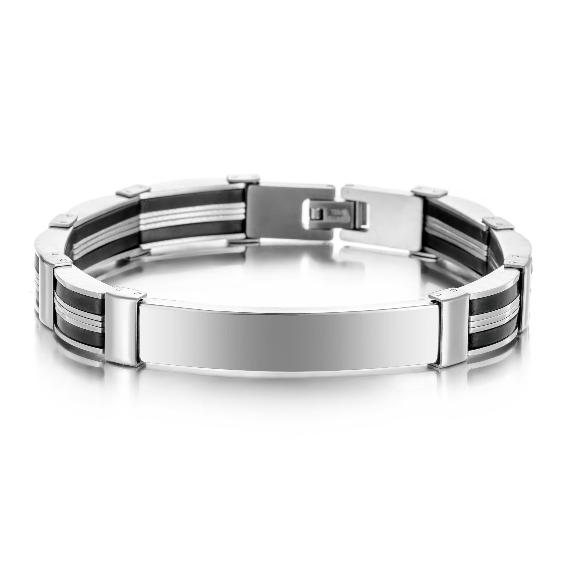 Gelang Baja Tahan Karat Pria d - Jewelry Clasp Watches ulasan dan harga