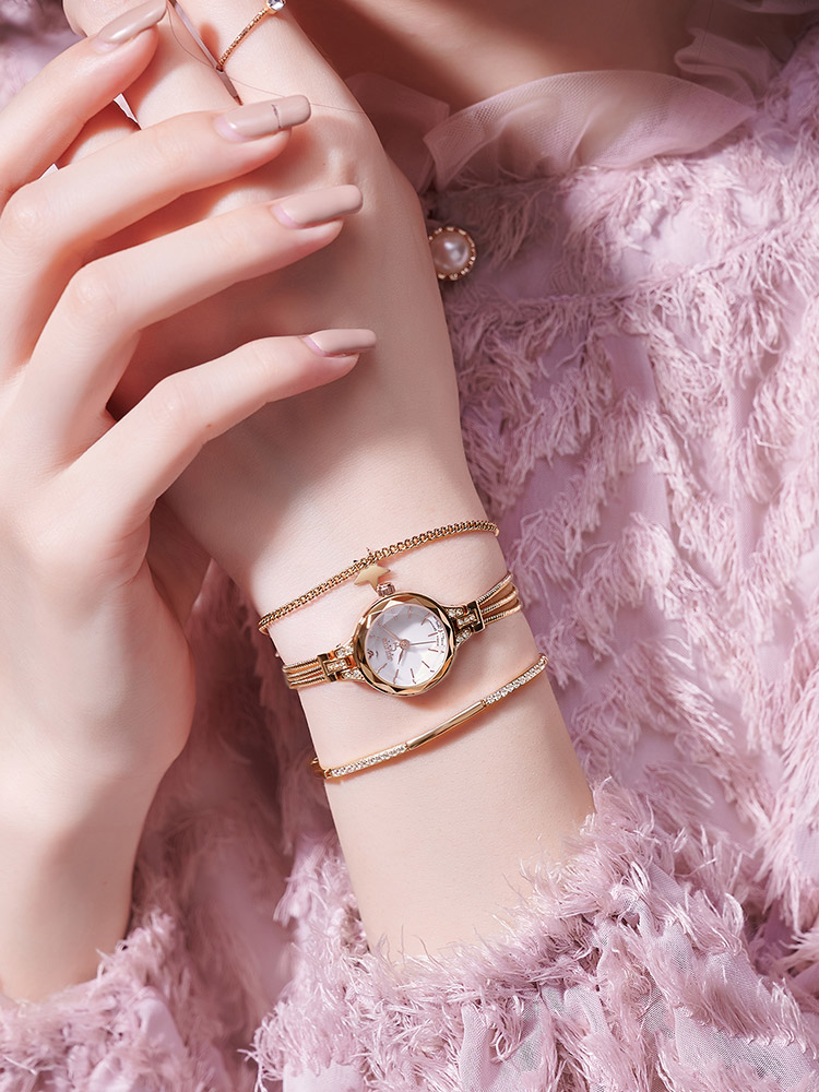 Jam Tangan Perhiasan Gelang Mi - Jewelry Clasp Watches ulasan dan harga