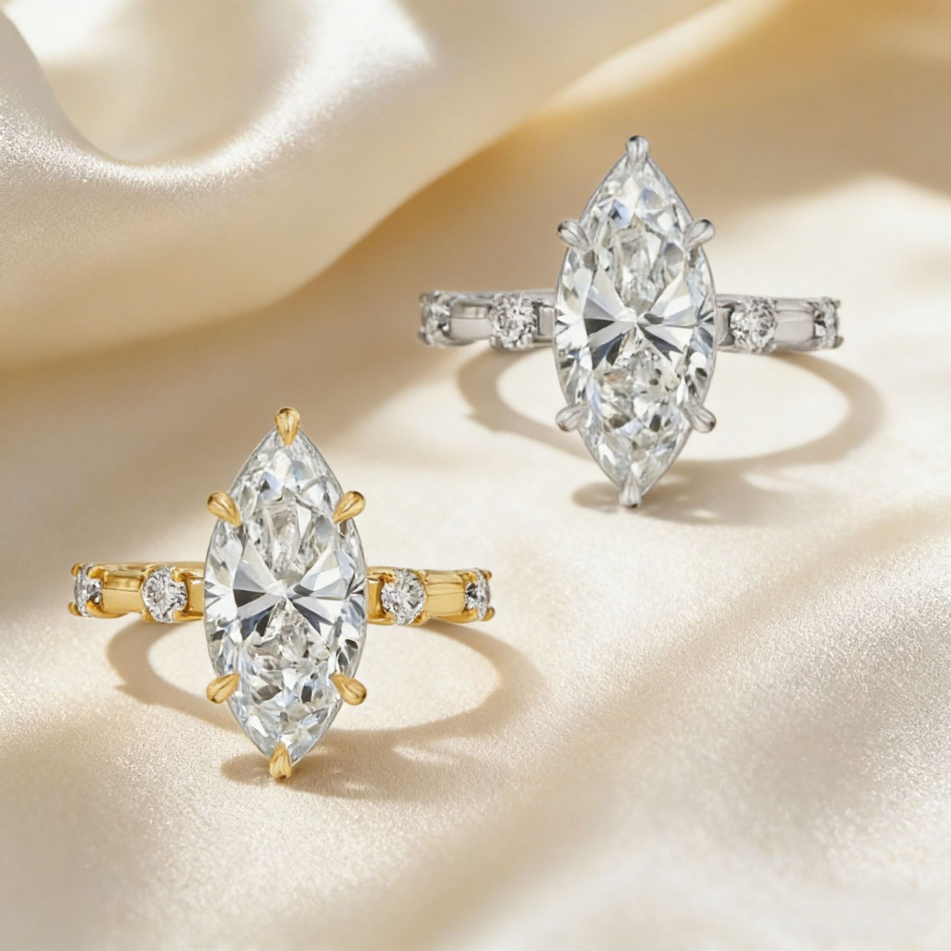 Perhiasan Kustom MUSHAN Cincin - Moissanite Ring ulasan dan harga