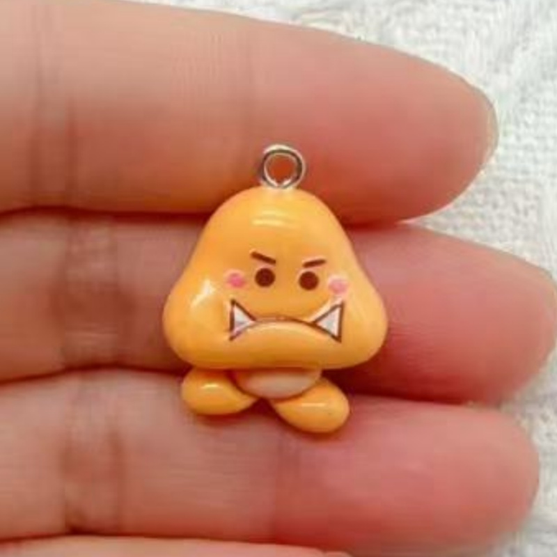 10 buah liontin kartun resin,  - Drop Earrings ulasan dan harga