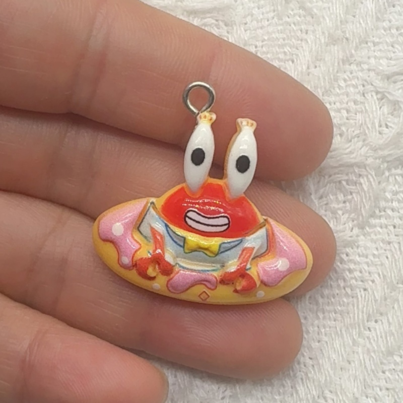 10 buah liontin resin kartun,  - Drop Earrings ulasan dan harga